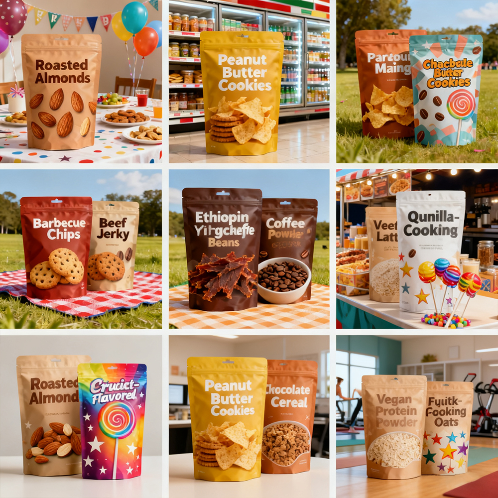 HD Digital Printing Matte Standup Mylar Bag Foodgrade PE Holographic Embossed Plastic Bag Moisture-proof Smell-proof Ziplock Bag