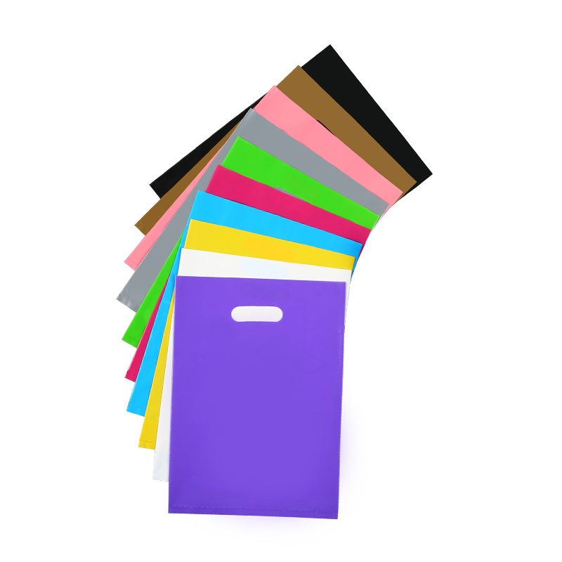 Trustworthy Choice Glossy Surface Mylar Plastic Shopping Bags with Custom Logo Glazing Mylar Bags