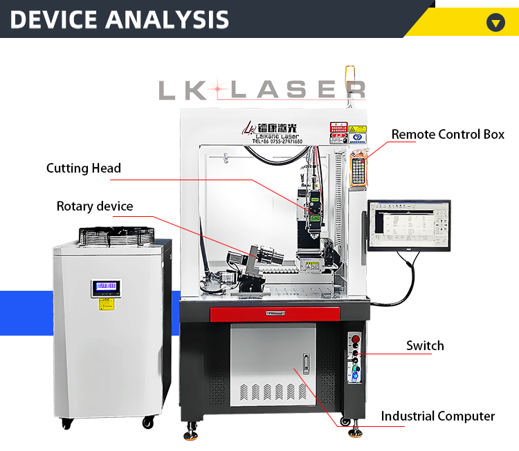 mini pipe laser cutting machine 