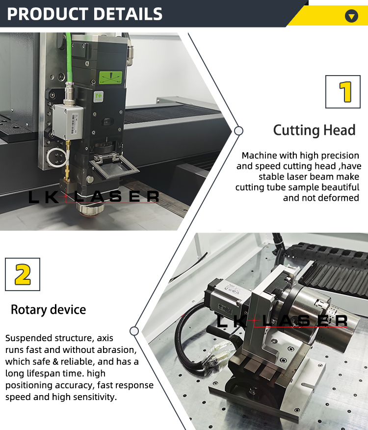 fiber pipe laser cutting machine 