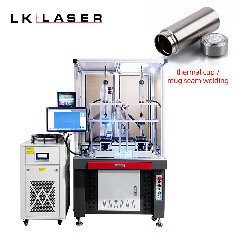 Double station pipe laser welder 