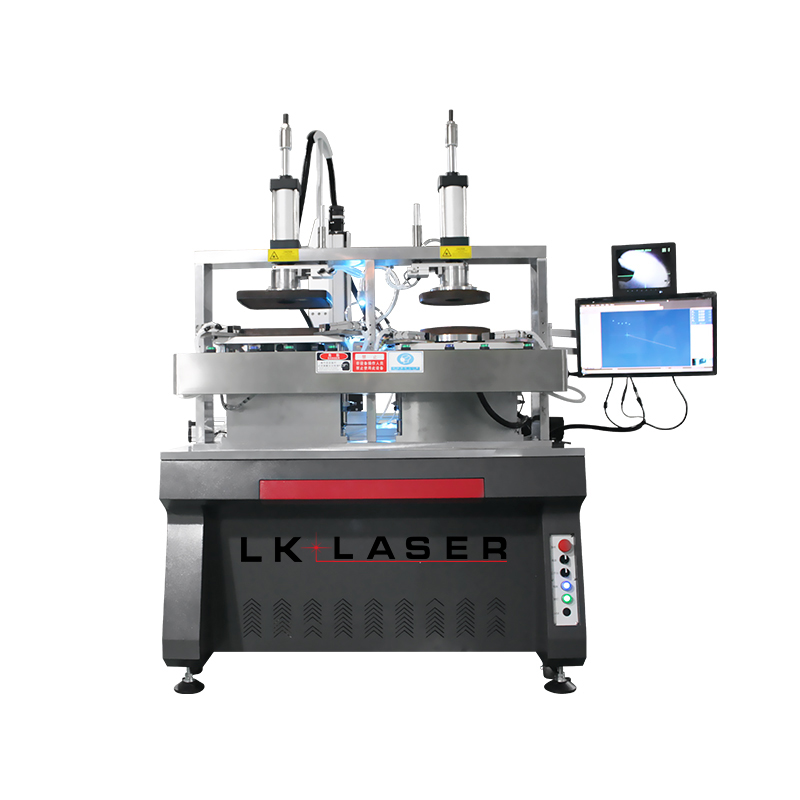 double station shower laser welding machine 