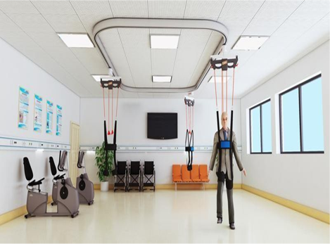 Professional rehabilitation trainer for weight loss gait rehabilitation(Second)